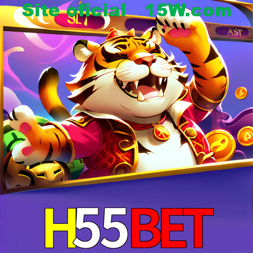 Imagem promocional da H55Bet mostrando a plataforma e suas vantagens